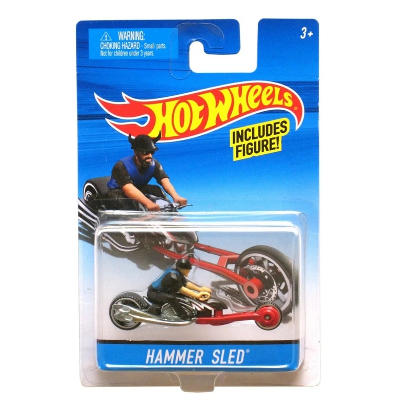 EXCLUSIVE Hotwheels Hammer Sled