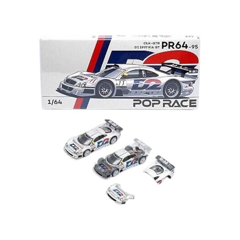 pop race mercedes clk-gtr d2 1997 fia gt pr64- 95