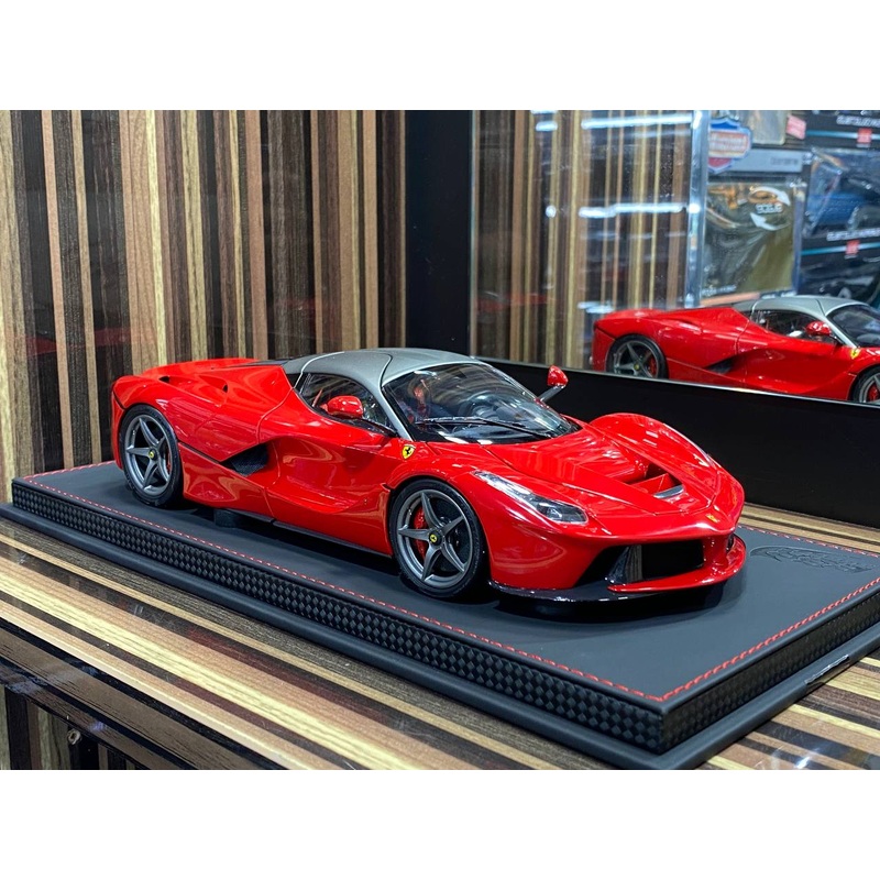 1/18 Diecast Ferrari LaFerrari Red Rosso Corsa BBR Scale Model Car