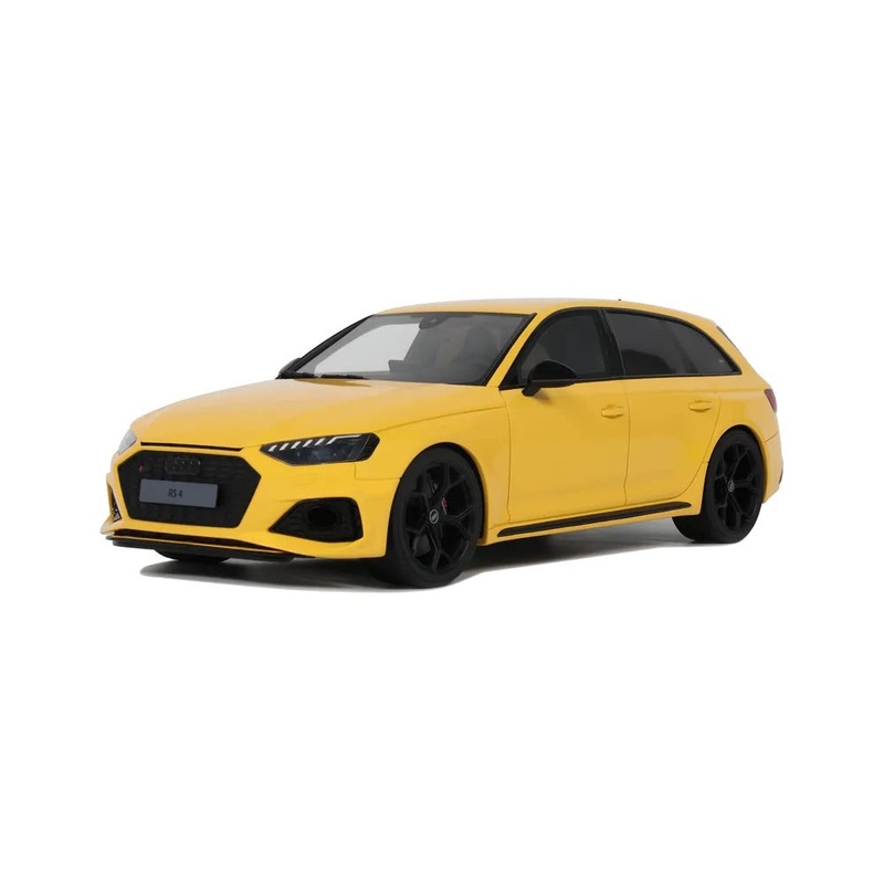 GT Spirit 2024 Audi RS4 Avant B9 25th Anniversary Yellow 1:18