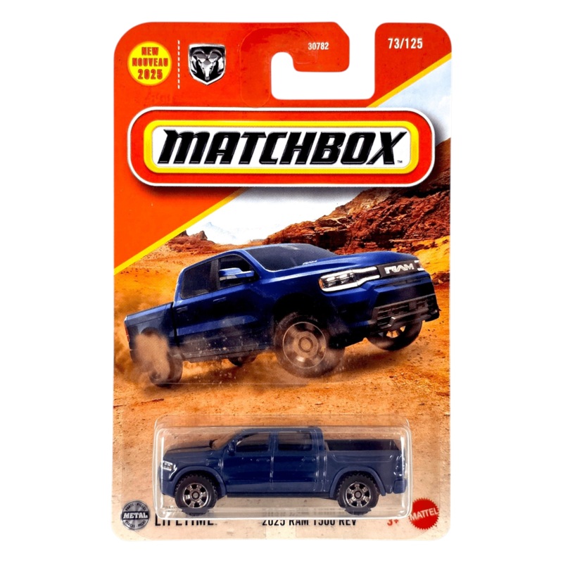 Matchbox 2025 Ram 1500 Rev Imported Mainline 1:64 Scale
