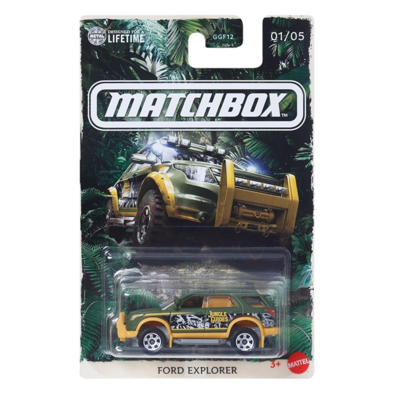 Matchbox Ford Explorer Imported Mainline Card Art 1:64 Scale