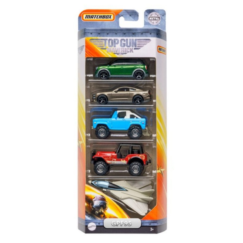 NEW 2020 MATCHBOX TOP GUN MAVERICK MOVIE 5 PACK