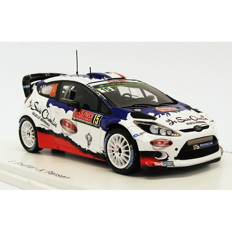 Spark 1/43 Scale S4510 - Ford Fiesta WRC #12 Ret. - Monte Carlo 2015