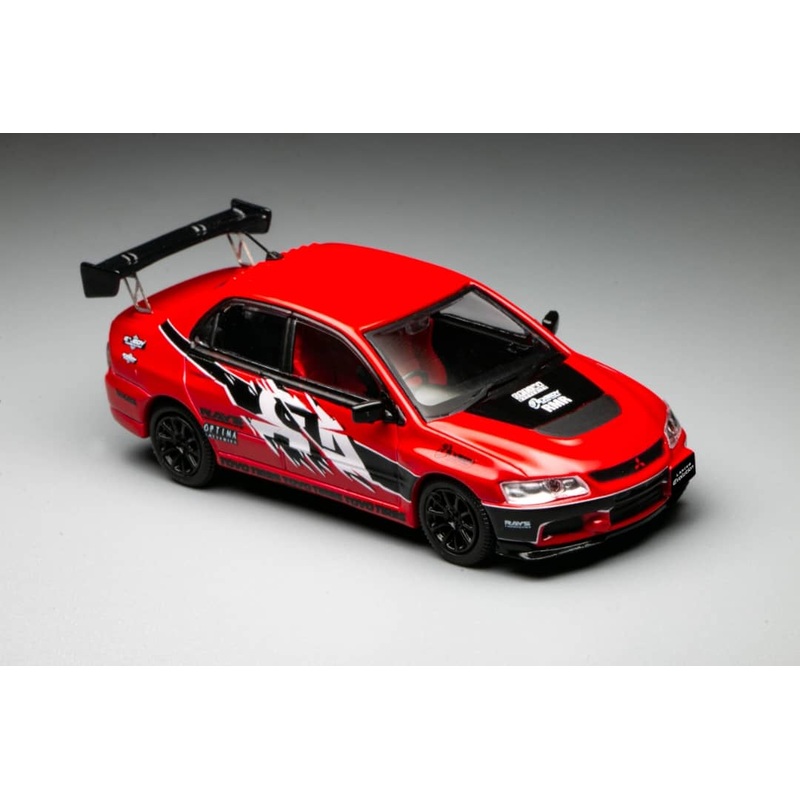 Speed GT 1/64 Lancer Evolution EVO IX - FNF Red Livery