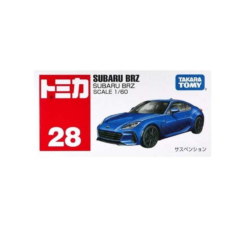Takara Tomy Tomica Subaru BRZ Number 28