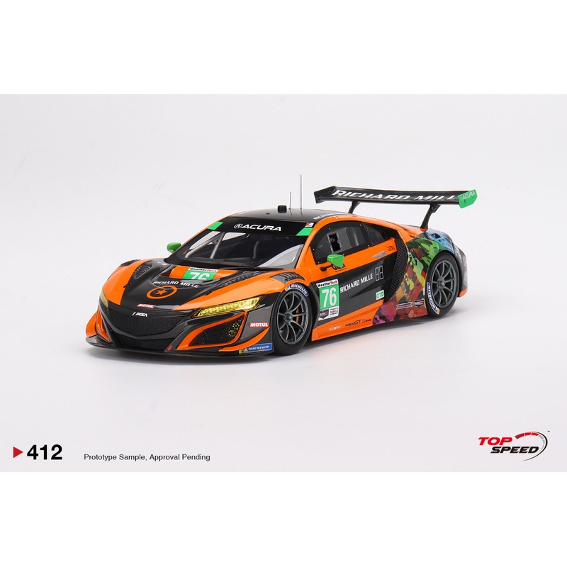 Topspeed 1:18 Acura NSX GT3 EVO #76 Compass Racing  IMSA 2021