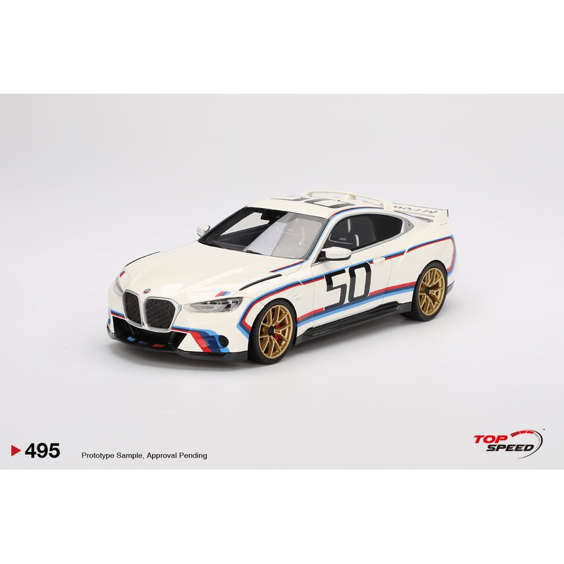 Topspeed BMW M4 3.0 CSL (G82) #50 Off White 1:18