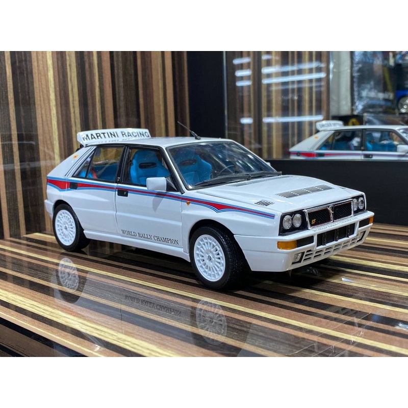 1/18 Diecast Lancia Delta HF Integrale White Kyosho Scale Model Car