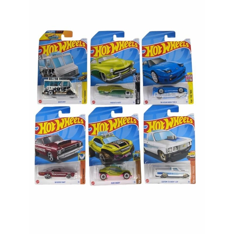 EXCLUSIVE Hot Wheels indian Car Mainlines (179 Each) as set of six ne 10