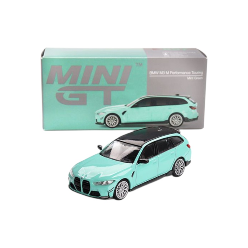 Mini GT BMW M3 Performance Touring (Mint Green) Code-897 1:64 Scale
