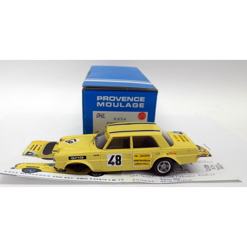 Provence Moulage 1/43 Scale Resin Kit - K854 Mercedes 300 AMG Essais P LM 1972