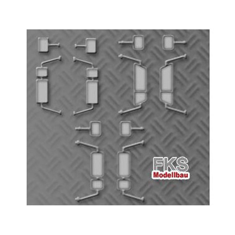 Rckspiegel fr MAN Zugmaschinen, Set 7 mit 24 Paar