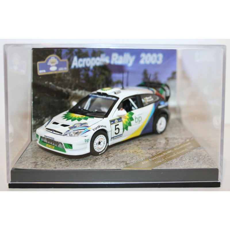 Vitesse 1/43 Scale Diecast 43301 Ford Focus RS WRC Acropolis Rally 2003 Duval