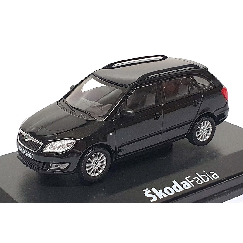 Abrex 1/43 Scale Diecast 014340 - Skoda Fabia - Met. Black