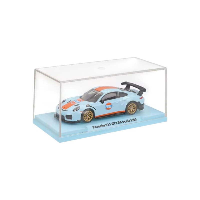CCA Porsche 911 GT2 RS 1:64 Scale Diecast (With Acrylic Case)