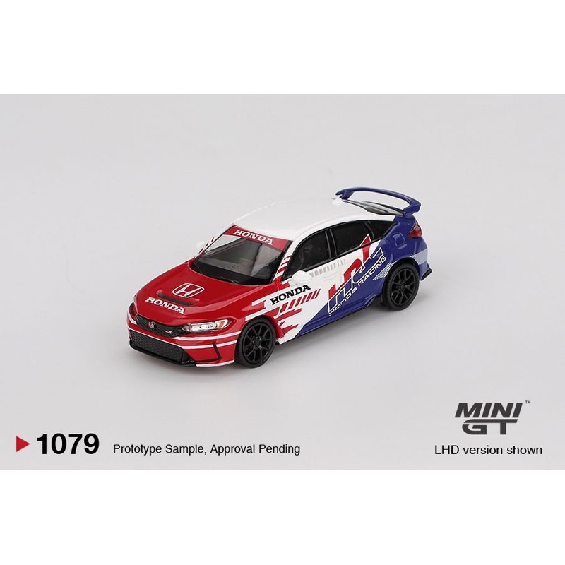 [ETA:  Feb 2026 ] Mini GT 1/64 Honda Civic TYPE R 2024 Pace Car HRC