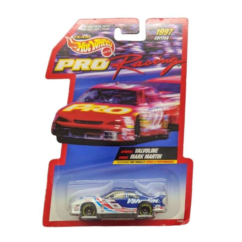 EXCLUSIVE Hotwheels pro racing 1997 edition 6 ford thunderbird