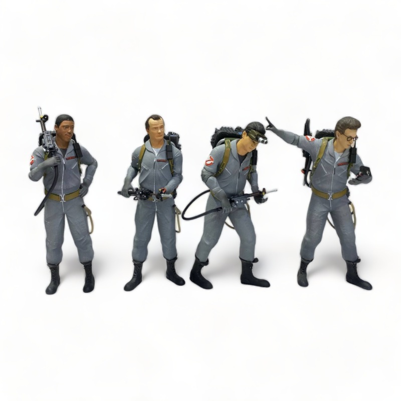 Scale Figure Ghostbusters 4 persons Grey by SF 1/18