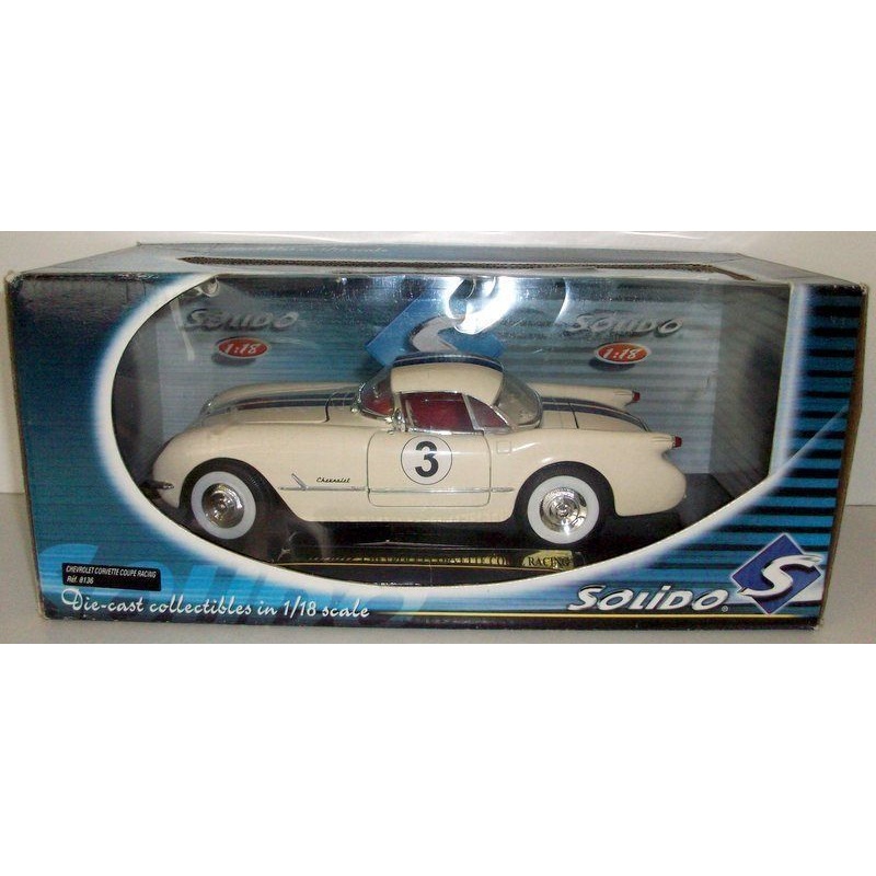 SOLIDO 1/18 - 8136 CHEVROLET CORVETTE COUPE RACING