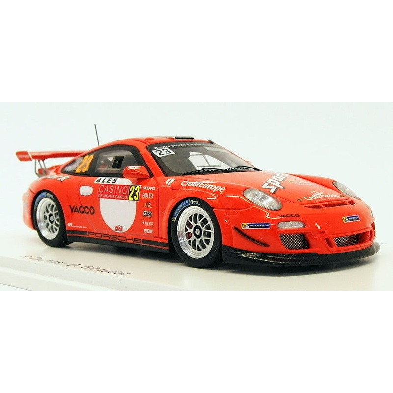 Spark 1/43 Scale S4518 - Porsche 911 RGT #23 - 2nd Monte Carlo 2015