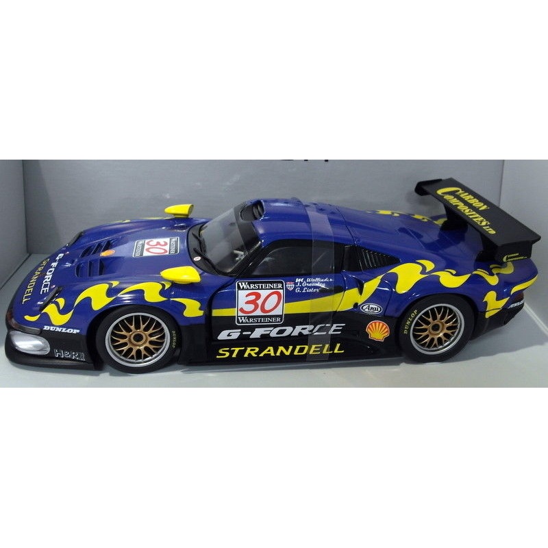 UT 1/18 Scale diecast - 39723 Porsche 911 GT1 1997 Wallinder Greasley Lister
