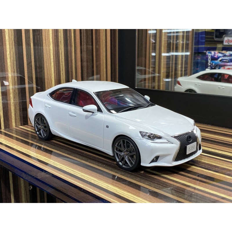 1/18 Diecast Lexus IS350 White Kyosho Scale Model Car