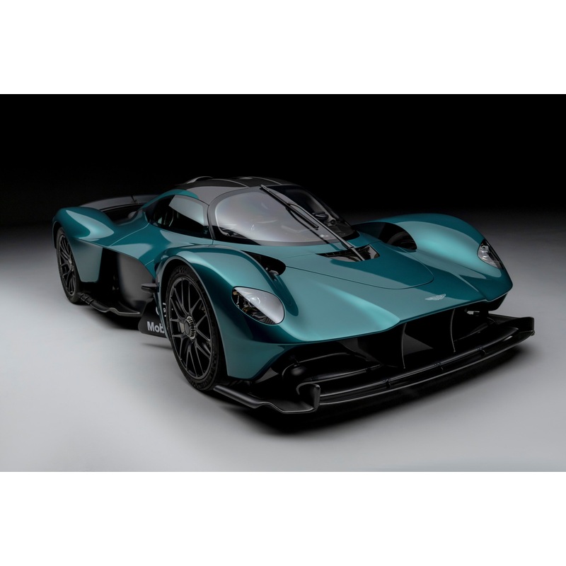 GT Spirit 2021 Aston Martin Valkyrie Racing Green Metallic w/ Black Accents 1:18 Resin