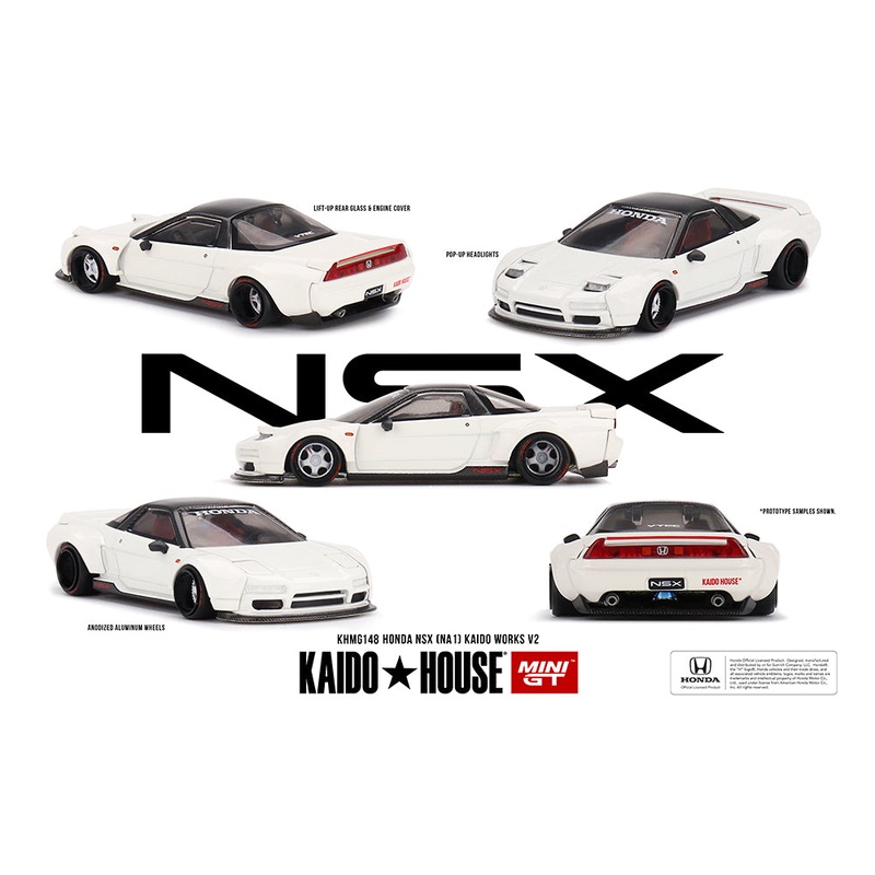 Mini GT x KaidoHouse 1/64 Honda NSX (NA1) Kaido WORKS V2