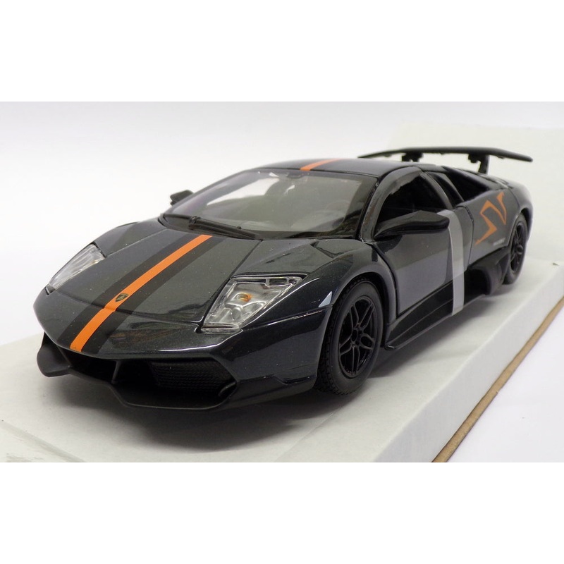 Burago 1/24 Scale 18-22120 - Lamborghini Murcielago LP 670-4 SV - Grey