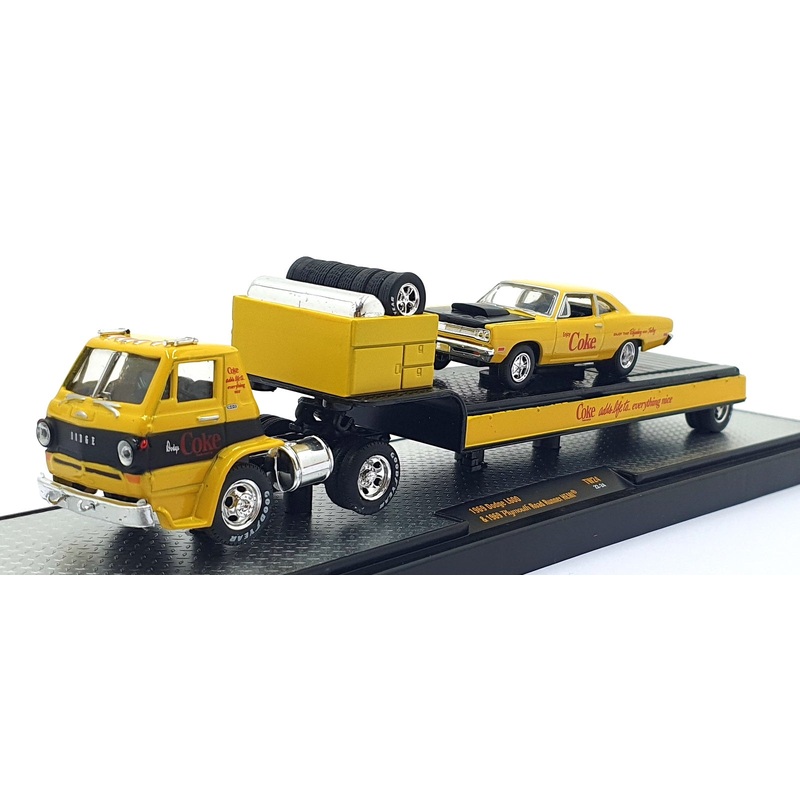 Castline M2 Machines 1/64 Scale TW24 '69 Dodge L600/Plymouth Road Runner HEMI