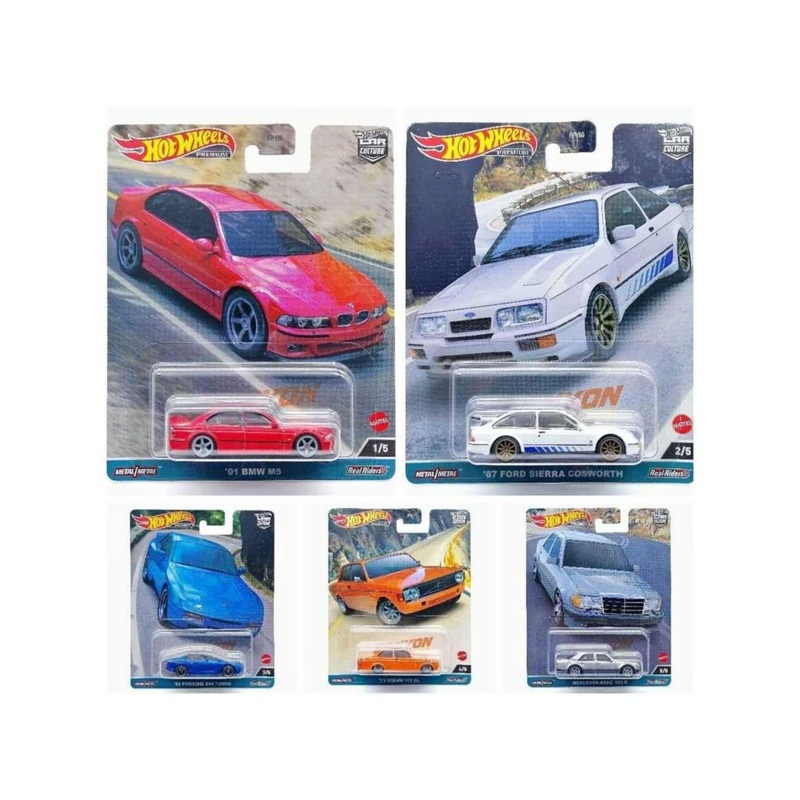 EXCLUSIVE Hotwheels Car Culture Set Of 5