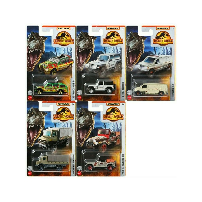 Matchbox Jurassic world set