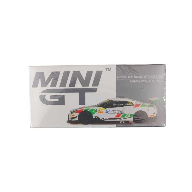 Mini GT Nissan GT-R NISMO GT3 #23 KCMG 2018 FIA GT World Cup Macau