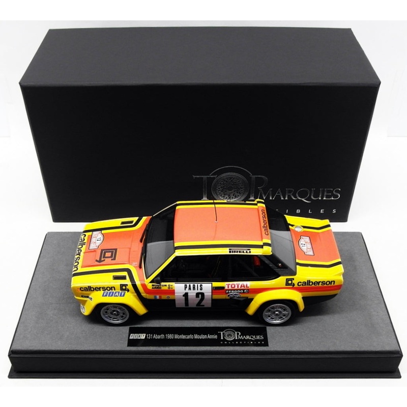 Top Marques 1/18 Scale TOP043B - Fiat 131 Abarth Monte Carlo 1980