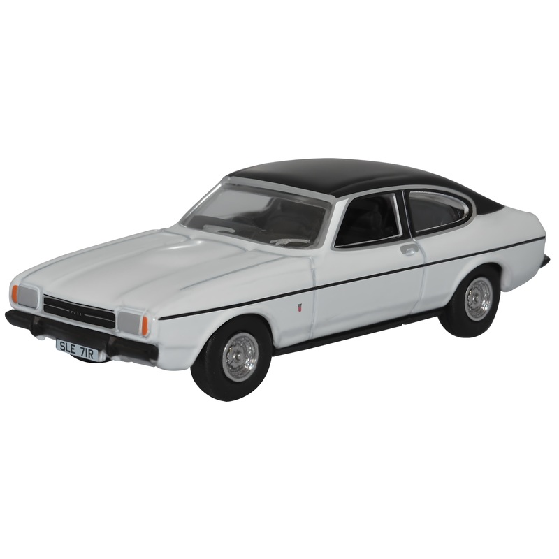 White Ford Capri Mk2 - 1:76 Scale 76CPR003