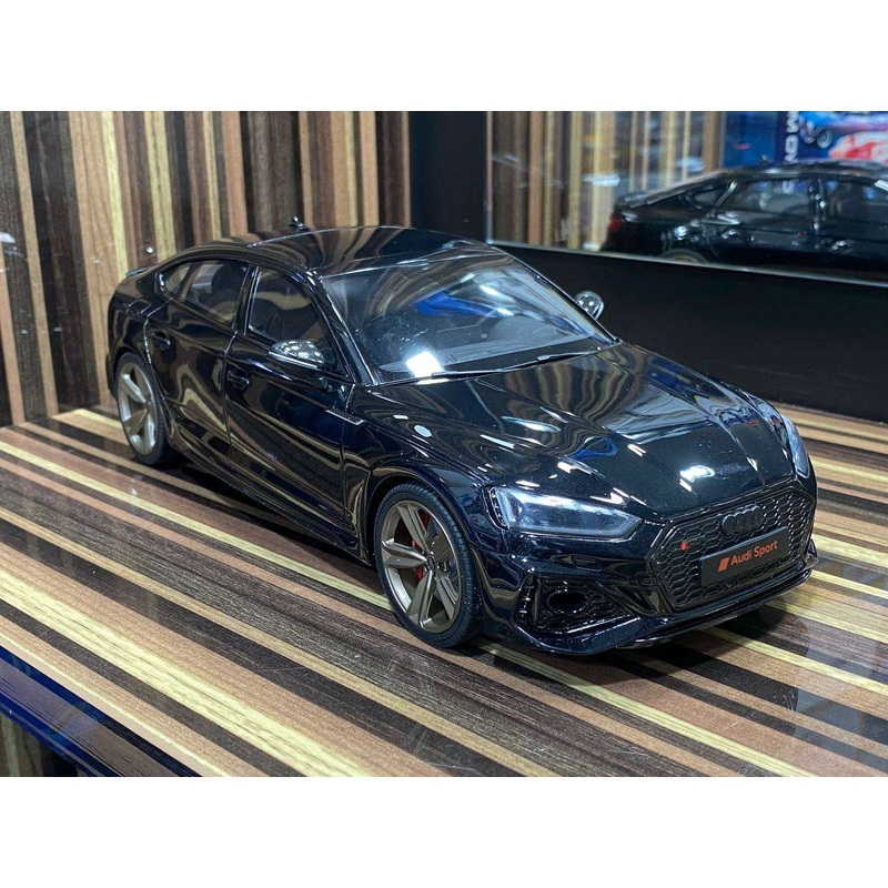 1/18 Diecast Audi RS5 Sport Black GT Spirit Scale Model Car