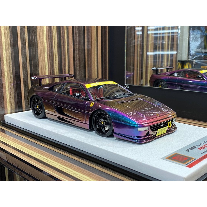 Ferrari F355 Berlinetta RS Purple Model Work Shop by Dino