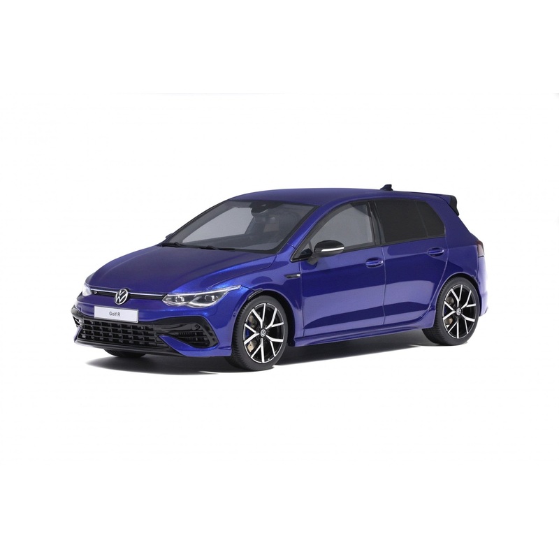 Otto 2021 VW Golf R MK VIII Blue Metallic 1:18 LIMITED, RESIN, SEALED