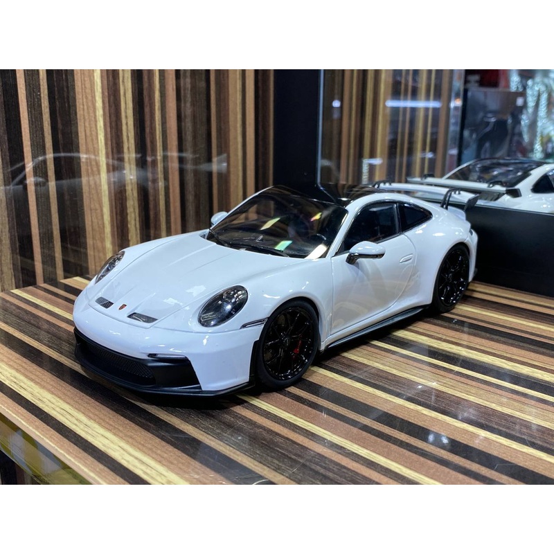 Porsche 911 GT3  2021 by Norev [1/18 Metal Diecast White ]