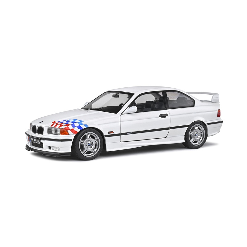 Solido 1995 BMW E36 M3 Coupe Lightweight M-Design Alpine White 1:18