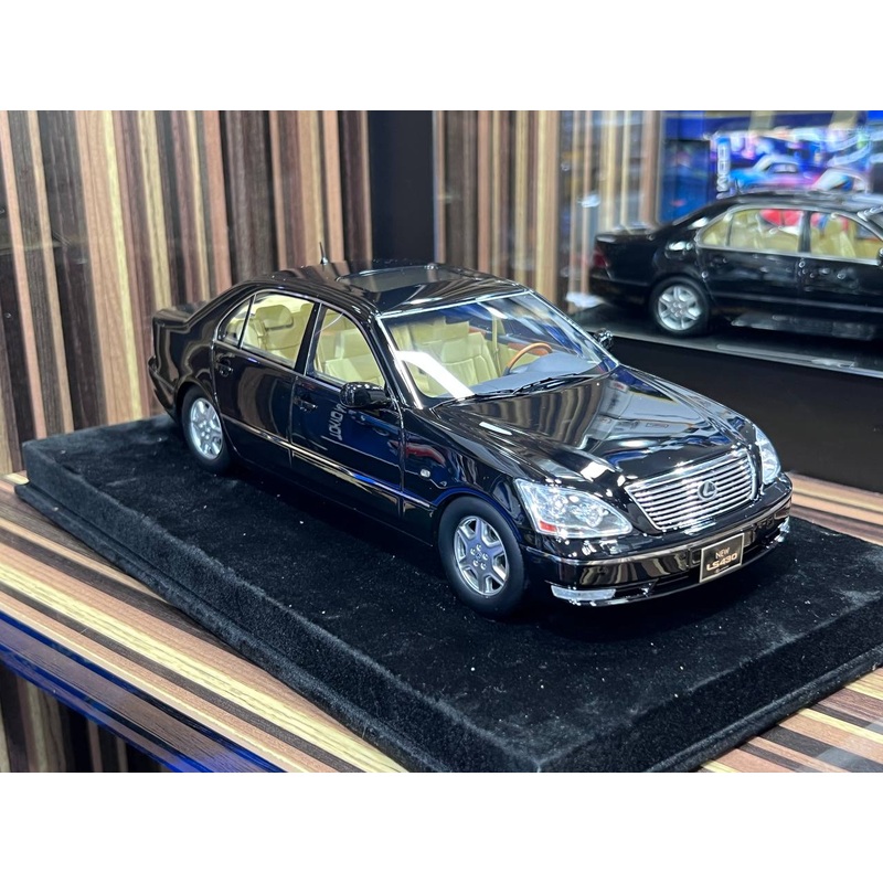 1/18 Diecast Lexus LS430 Black HONSHU Art Scale Model Car