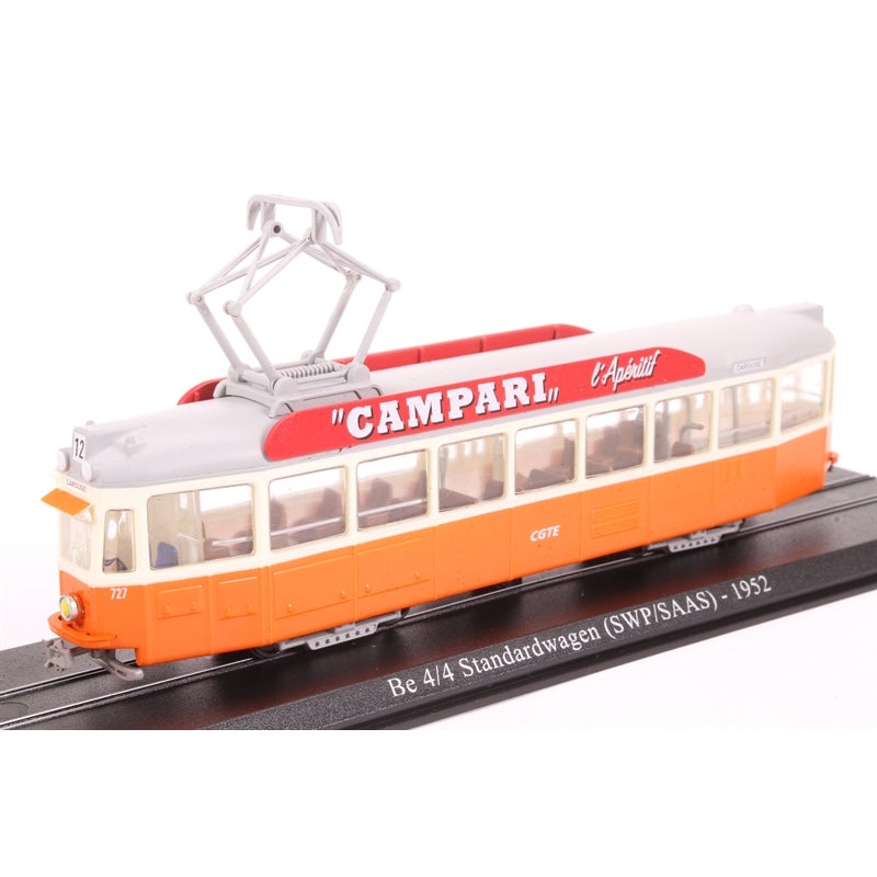 Atlas Trams Be 4/4 Standardwagen (SWP/SAAS) - 1952 1:76 Scale