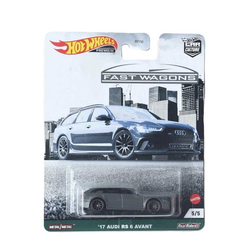 EXCLUISVE Hotwheels Car culture Fast wagons 17 audi rs6 avant