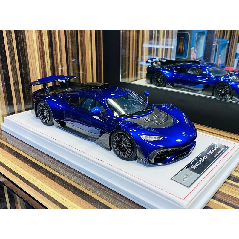 Limited Edition IVY Models Mercedes-Benz AMG ONE Resin Model - Metallic Blue | 1/18 Scale