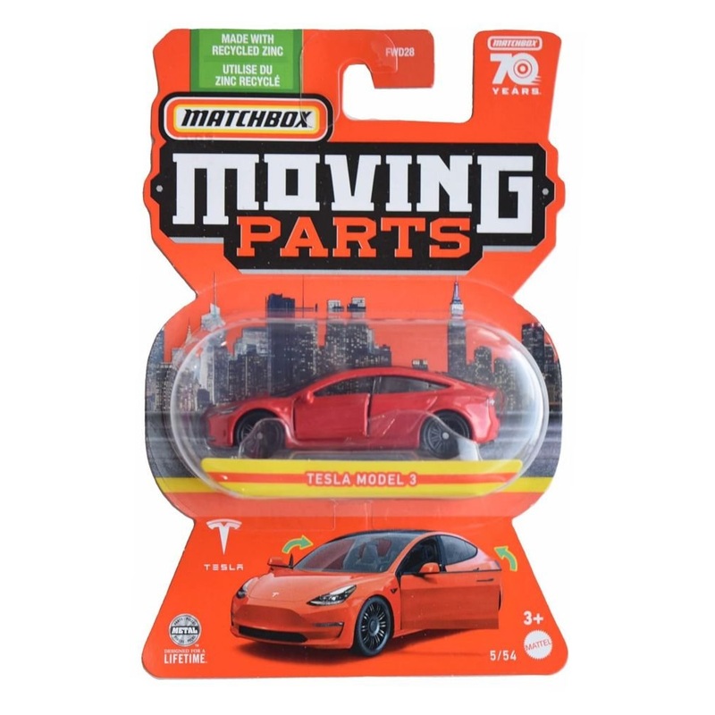 MatchBox Exclusive Tesla Model 3