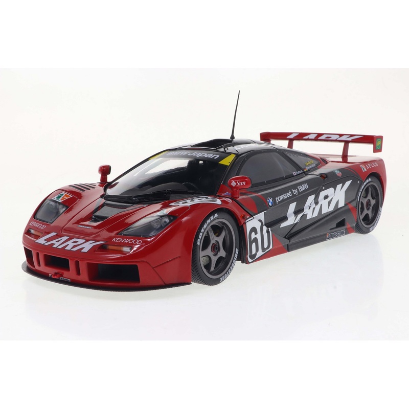 Solido 1995 Mclaren F1 GTR 6.1L V12 Short Tail Team Lark #60 JGTC Season 1996 Red Black 1:18