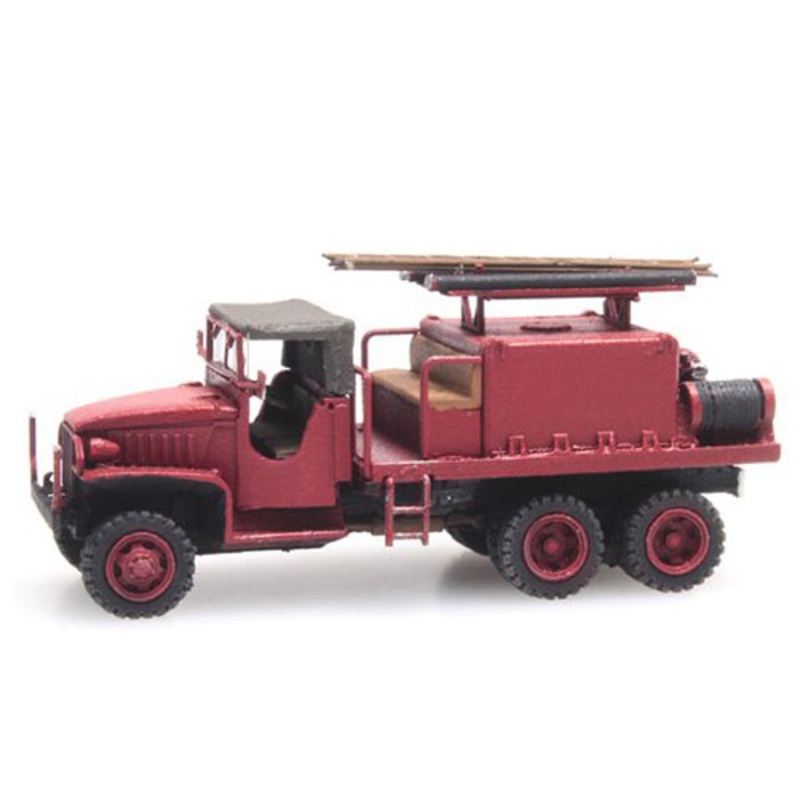 Truck GMC 353 fire engine
