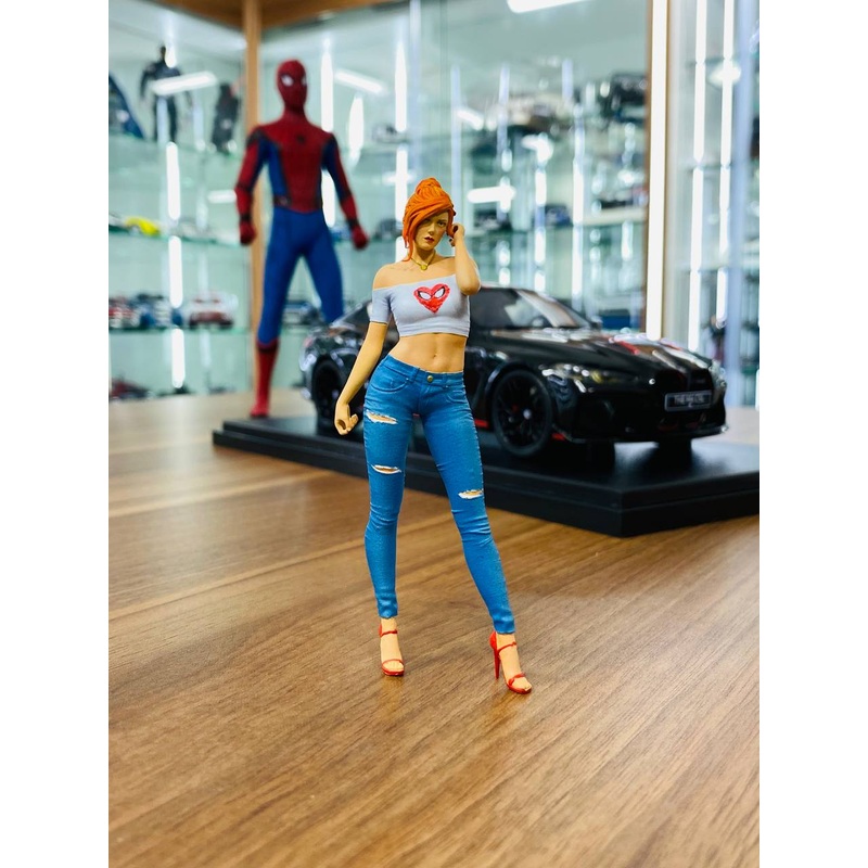 1/18 Scale Figure (Hand Made / Painted)  Mary Jane -SPIDERMAN