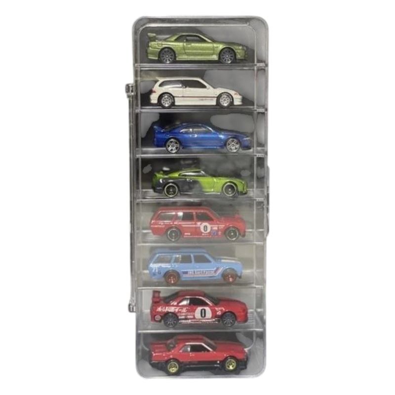 Acrylic Case Holds 8 Cars (Cars not Included)